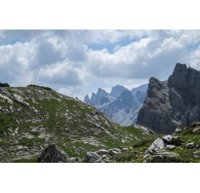 I residui morenici dell'alta valle Monfalcon di Forni